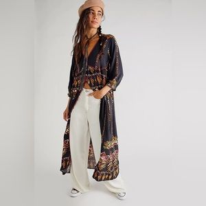 Free People Foley Dress in Moody Combo, size Small